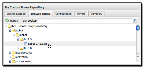 Crowd Menu Link under the Security Section of the Nexus Menu