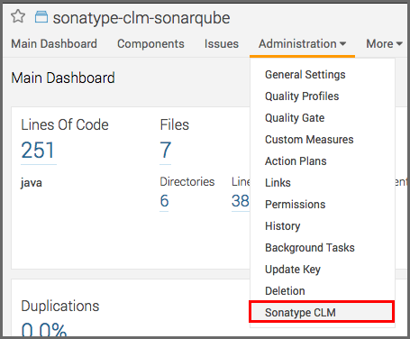 figs/web/sonarqube-clm-configuration-menu.png